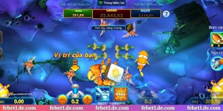 Sinh vật jackpot xuất hiện trong trò chơi bắn cá hiện đại